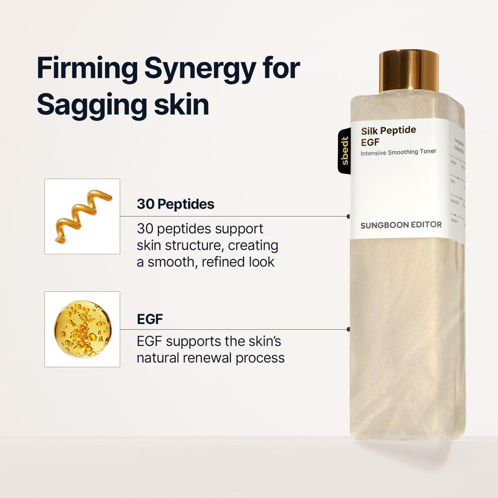 SUNGBOON EDITOR Copper peptides detail shows premium care for sensitive skin.
