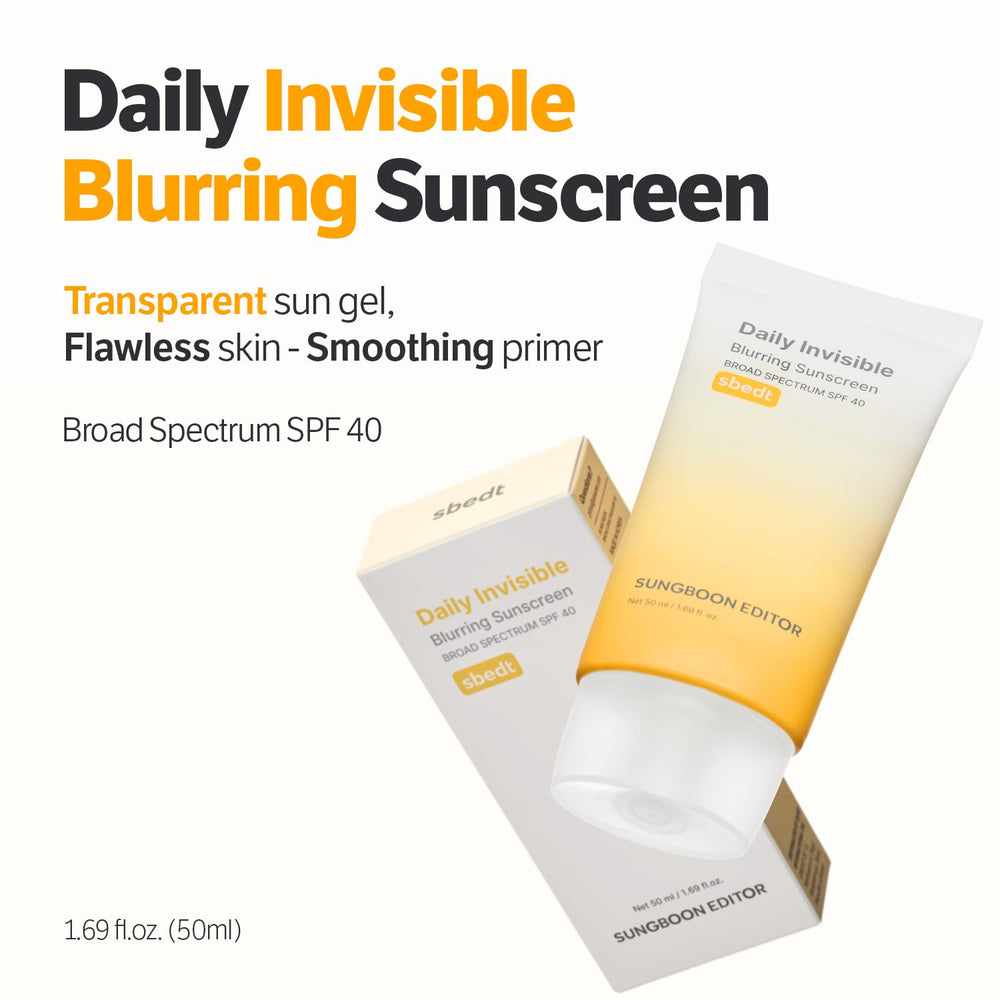SUNGBOON EDITOR SPF 40 swatch demonstrates UVA/UVB coverage without white cast