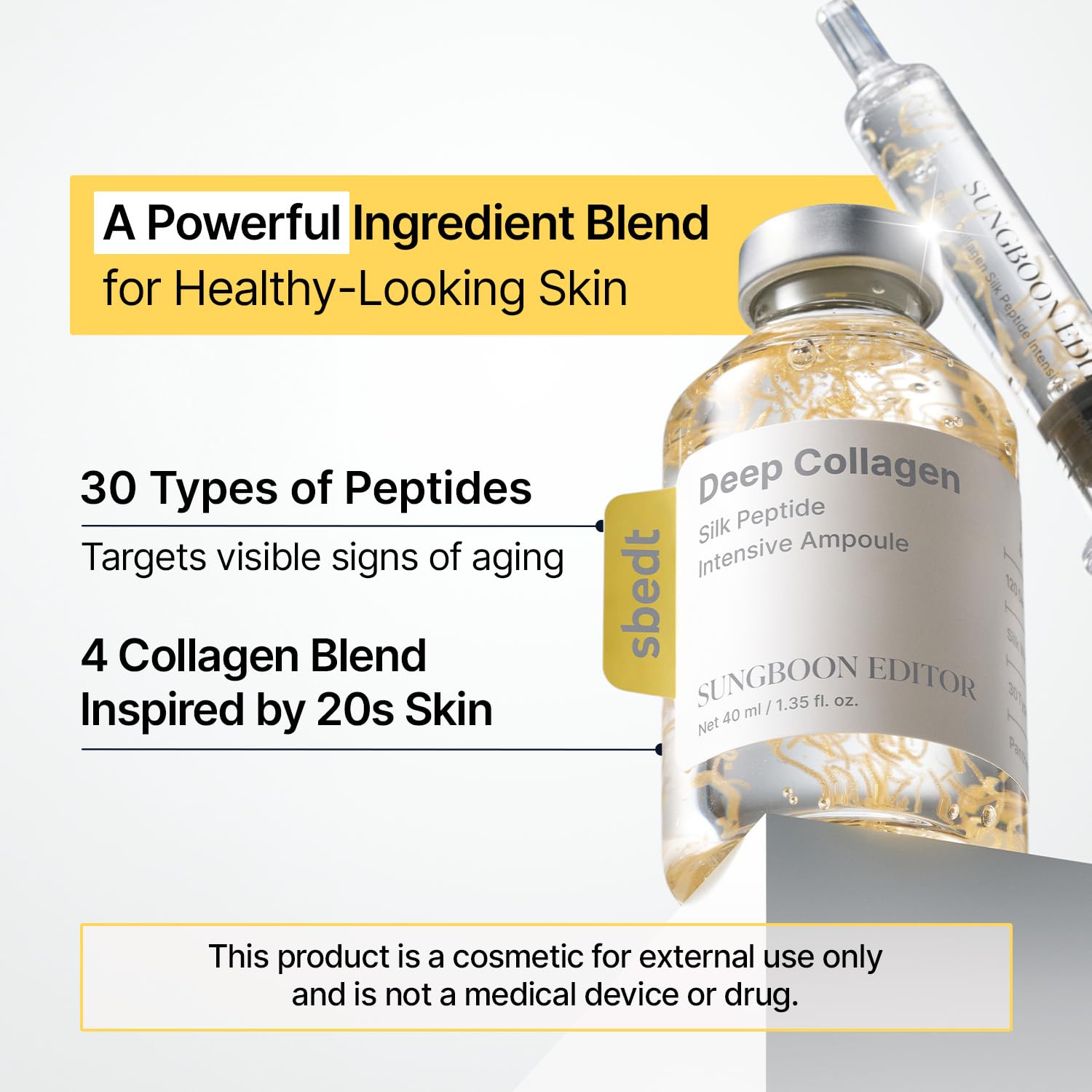 SUNGBOON EDITOR Daily Skincare Serum ideal for morning and night routines.