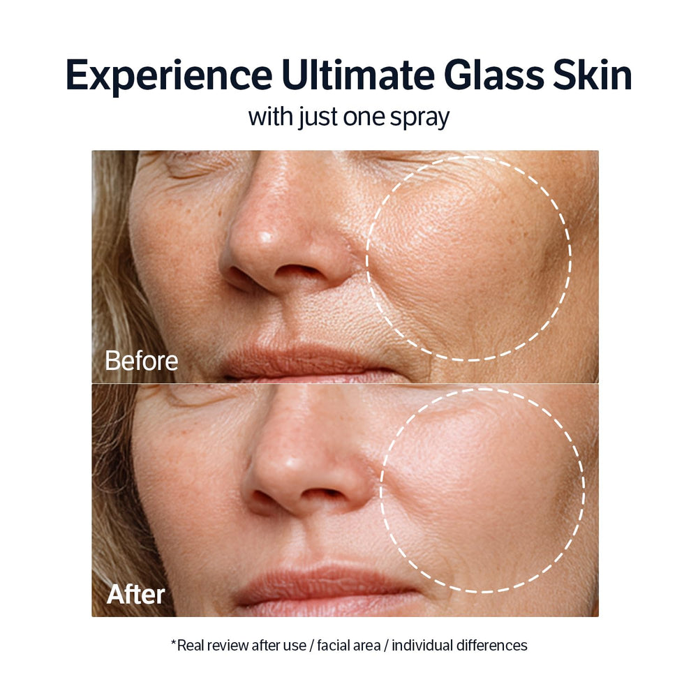 SUNGBOON EDITOR Deep Collagen Barrier Serum Mist with vitamin C concept image