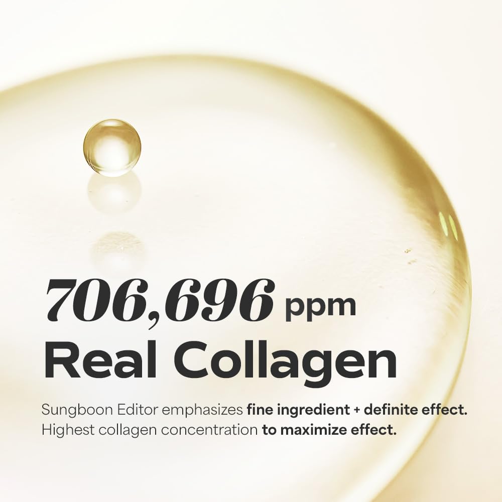 SUNGBOON EDITOR Deep Collagen Melting Patch shows the dry film dissolving on damp skin