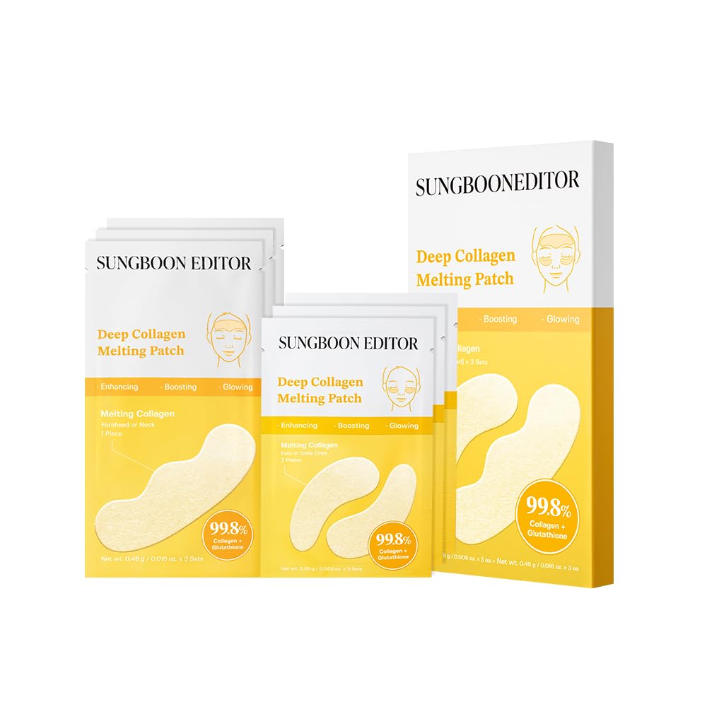 SUNGBOON EDITOR Deep Collagen Melting Patch on eye area for hydrating care