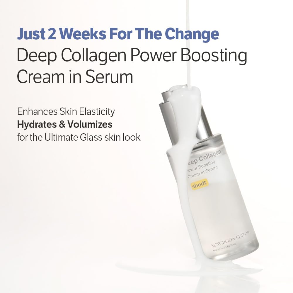 SUNGBoon Editor Deep Collagen Serum dropper enables precise, easy application.