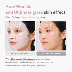 SUNGBOON EDITOR Hydrogel-sheet absorption closeup showing rapid skin uptake.