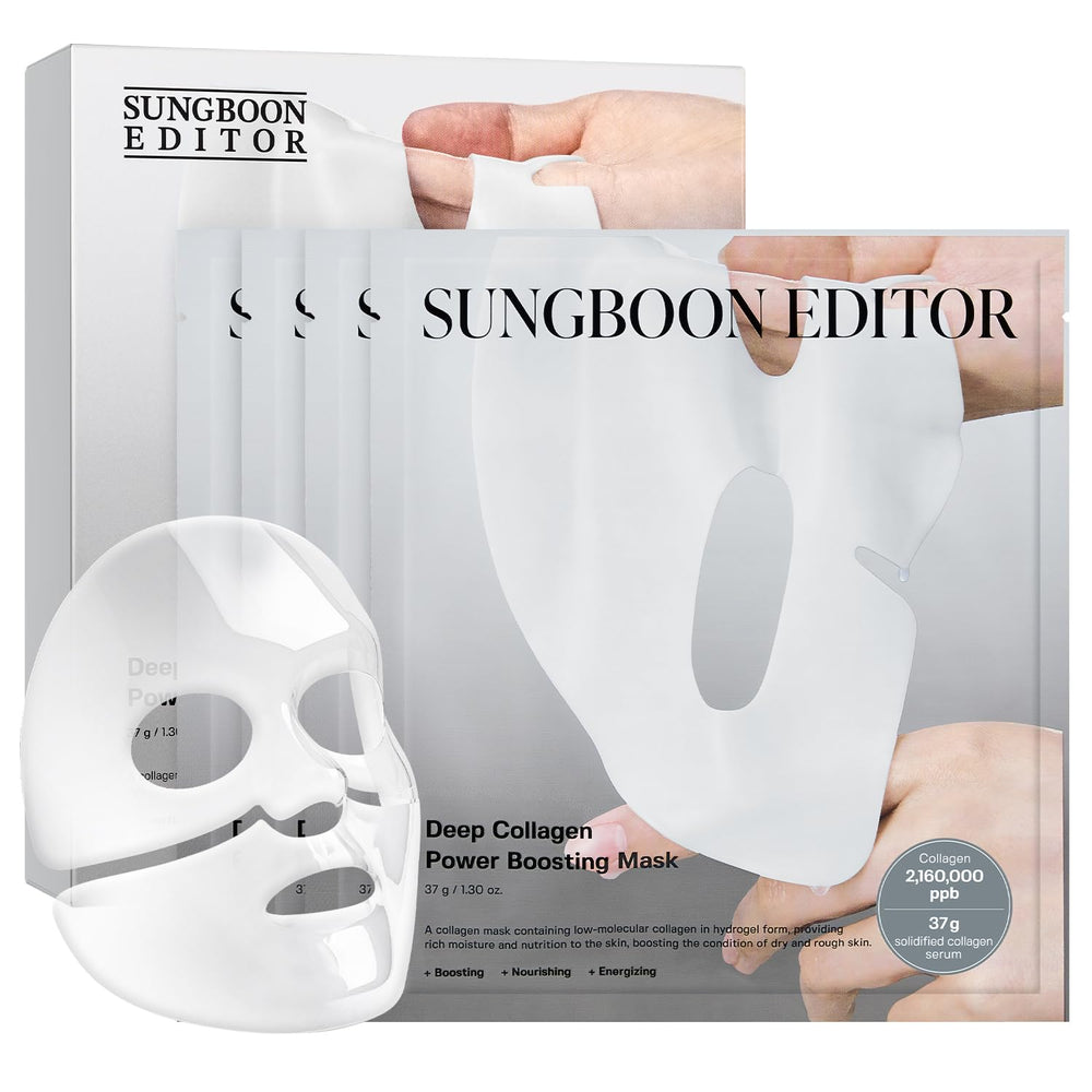 SUNGBOON EDITOR mascarilla colágeno nocturna viral para hidratación profunda