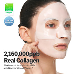 Mascarilla en hoja SUNGBOON EDITOR con aplicación suave para piel cómoda.