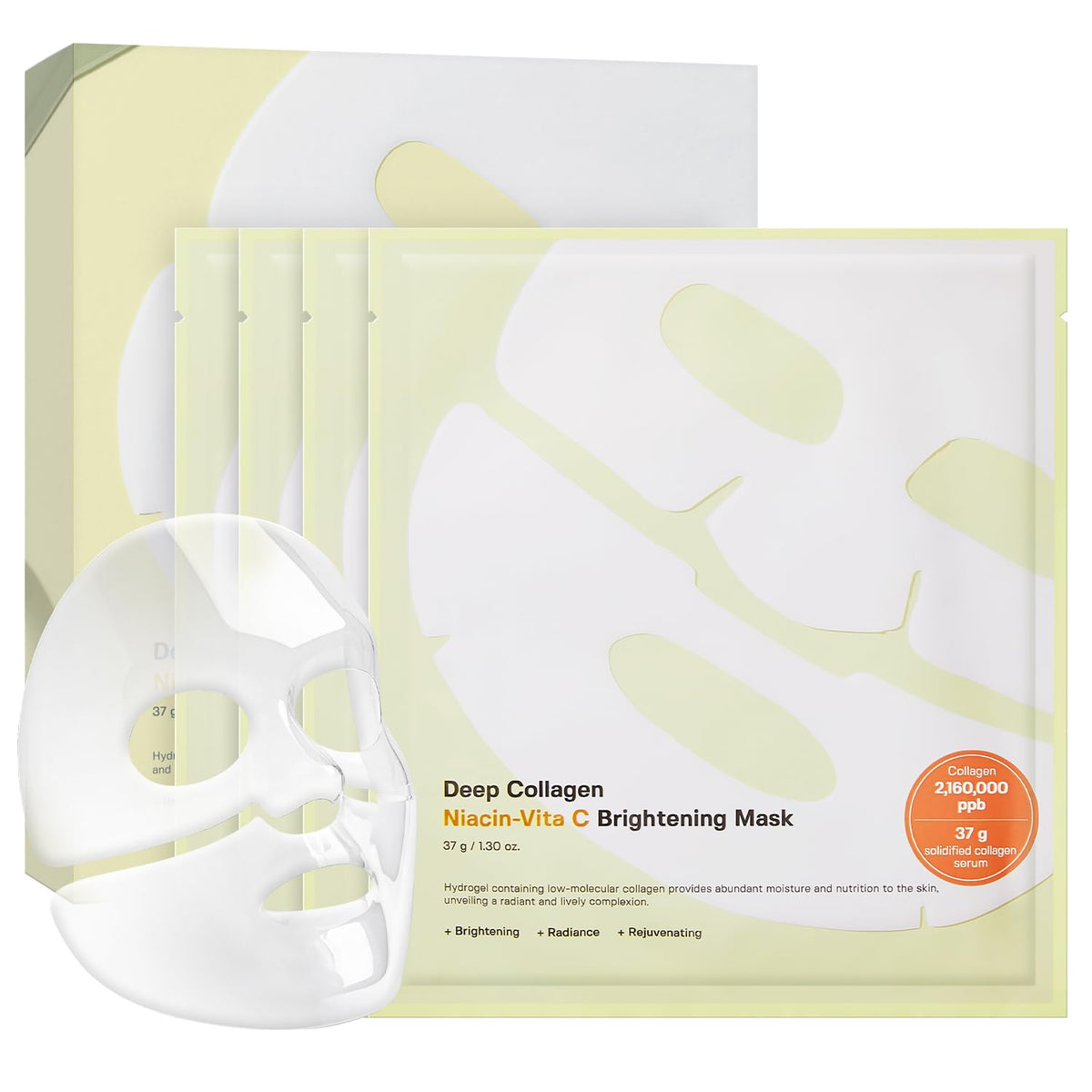 La mascarilla nocturna SUNGBOON EDITOR ofrece colágeno y vitamina C para tono uniforme.