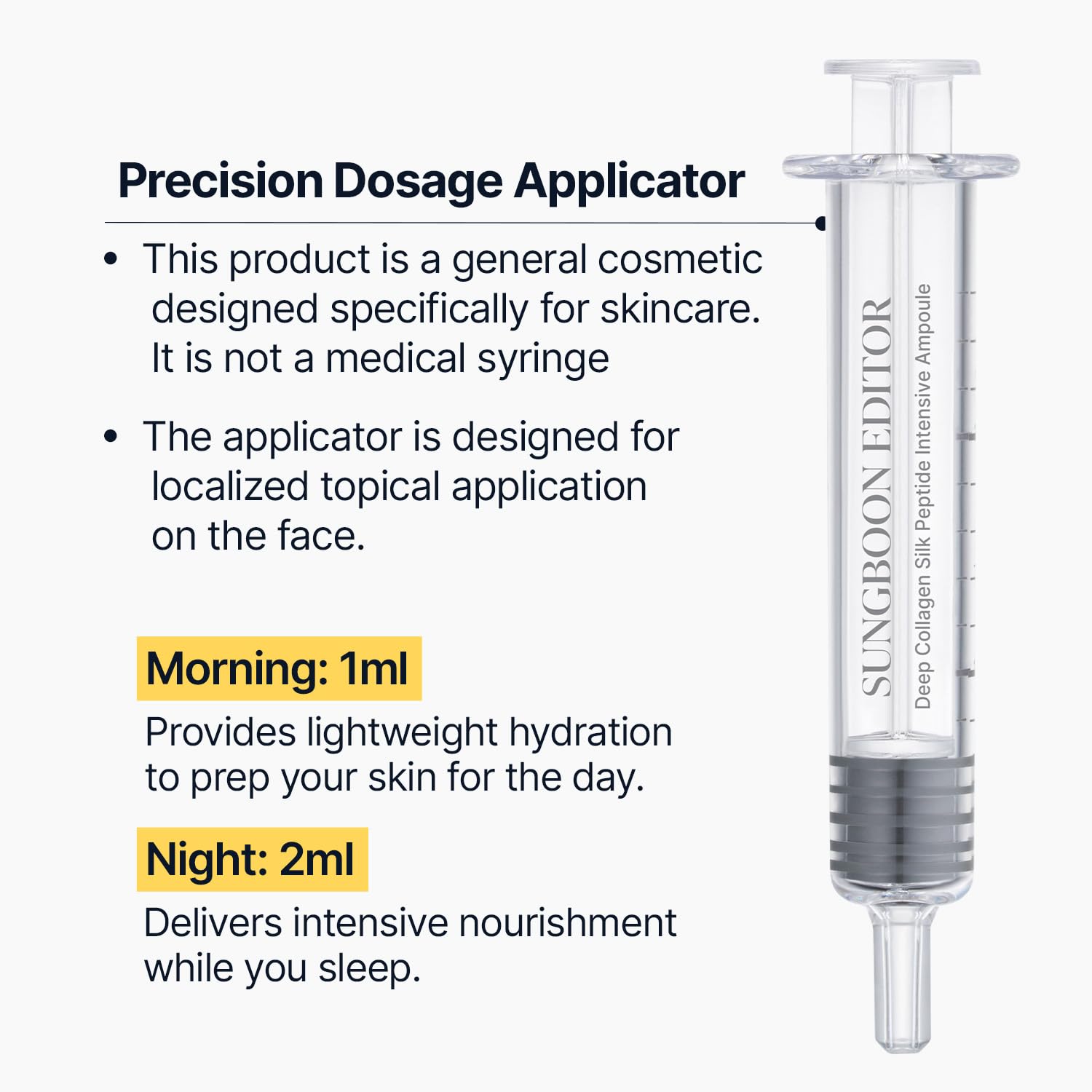 SUNGBOON EDITOR Non-Greasy Texture Serum supports comfortable hydration.