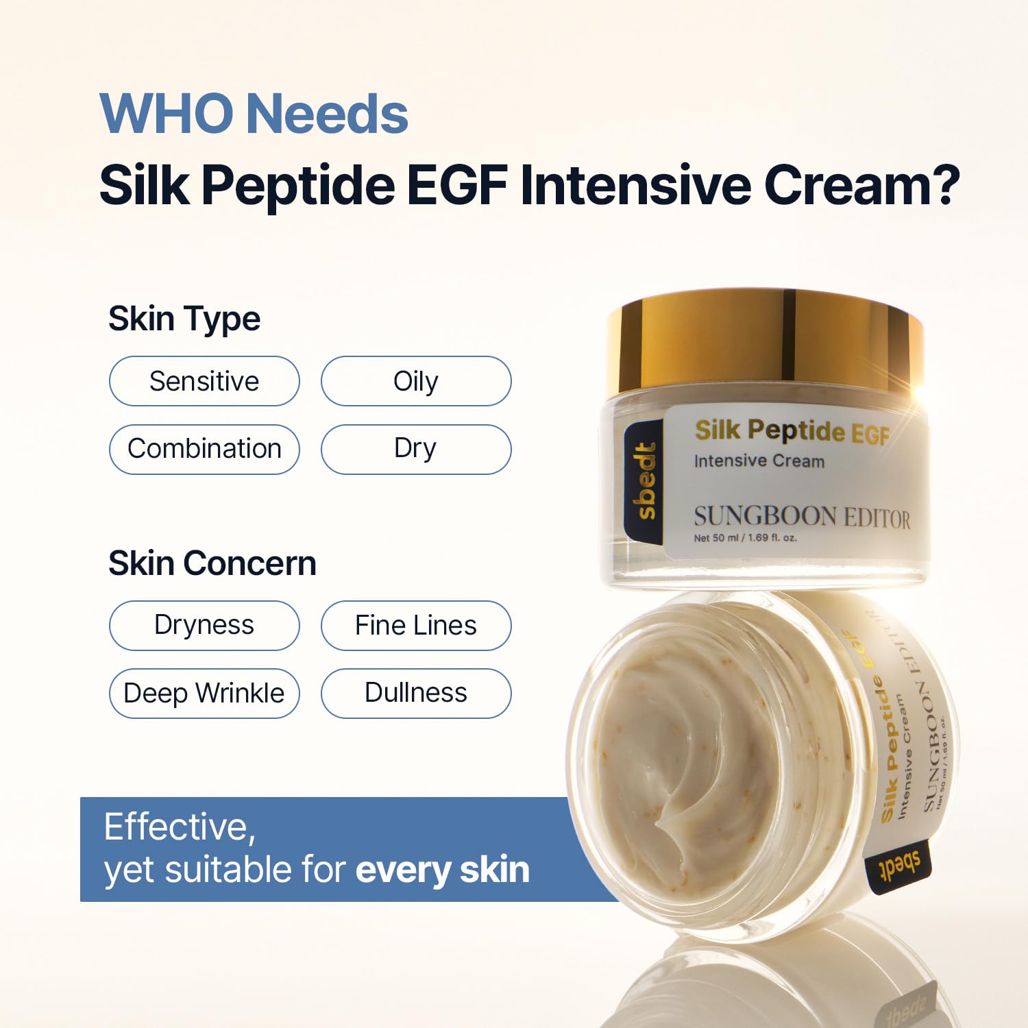 SUNGBOON EDITOR Peptide-9 complex to suggest skin elasticity support