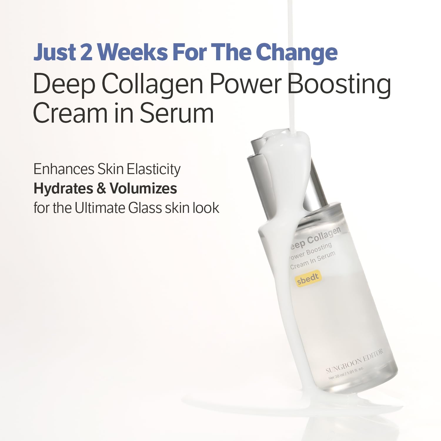 SUNGBOON EDITOR niacinamide ingredients panel hints at even texture.