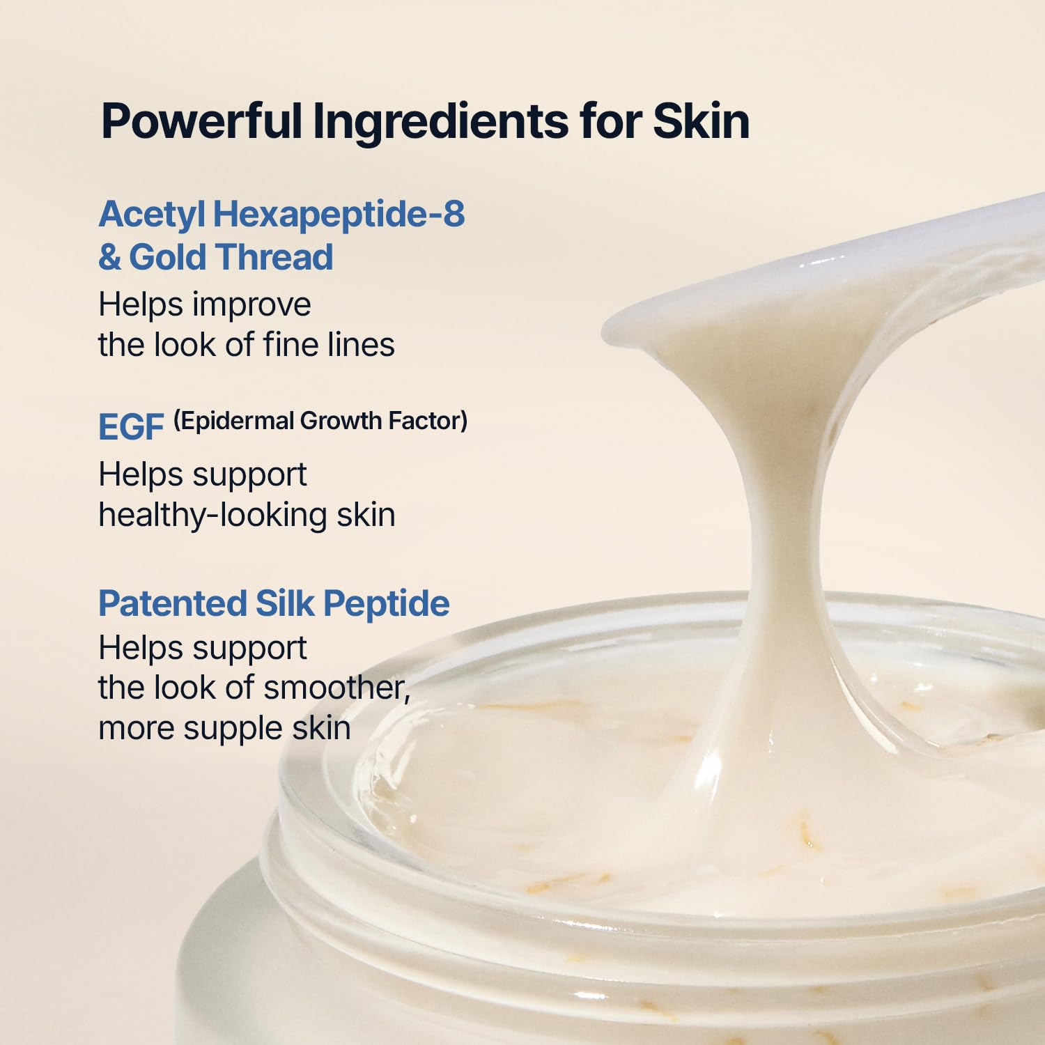 SUNGBOON EDITOR Silk peptide swirl on skin for surface conditioning