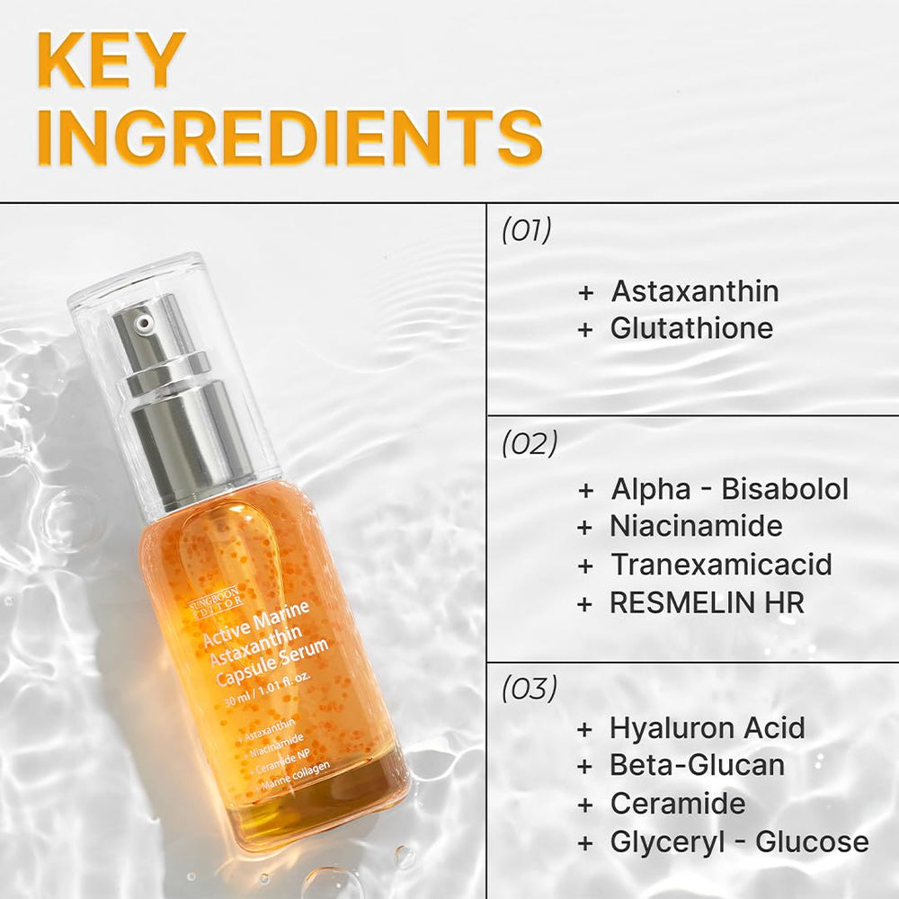 SUNGBOON EDITOR textura-serum-hidratante en piel para suavidad y brillo natural.