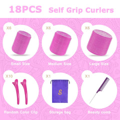 User friendly design shows easy insertion and removal for all hair lengths.