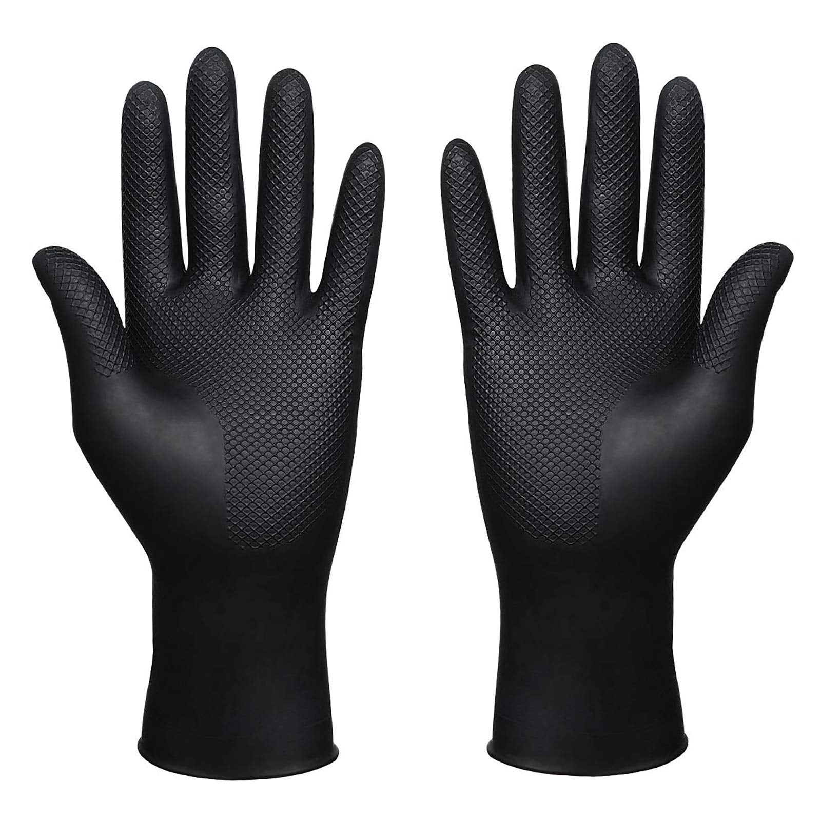 SUNHHX Hair Dye Gloves thick rubber for durable salon coloring