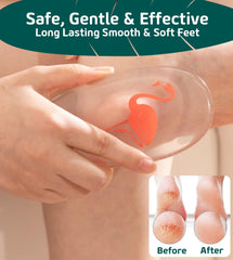 Sunivaca foot scrubber glass file cleans and softens rough areas.