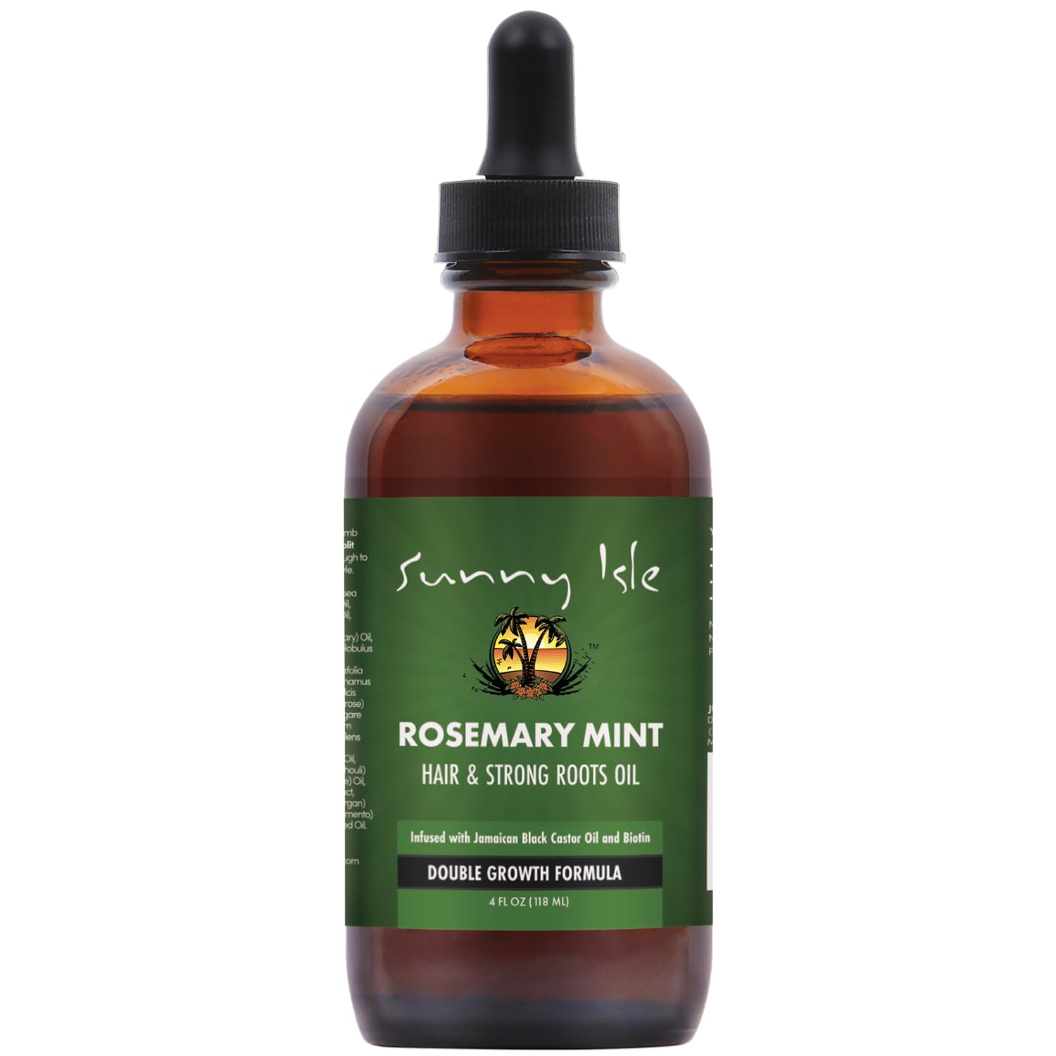 Sunny Isle: aceite romero-menta para cabello, mejora brillo y vitalidad.