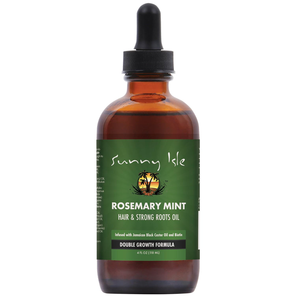 Sunny Isle: aceite romero-menta para cabello, mejora brillo y vitalidad.