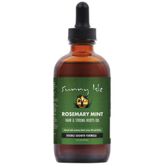 Sunny Isle: aceite romero-menta para cabello, mejora brillo y vitalidad.