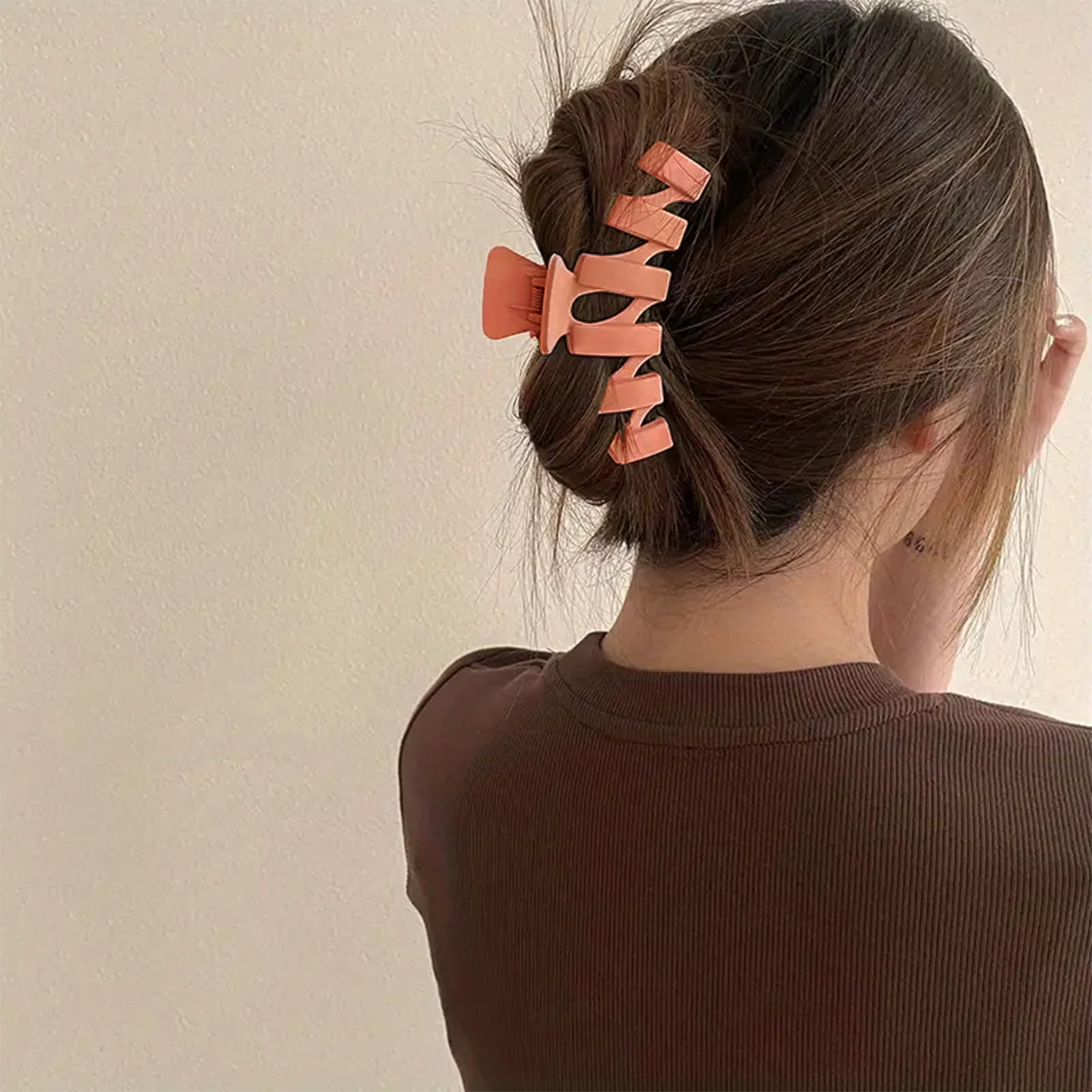 Sunolga 8piezas clips flor para pelo grueso, facilita peinados rápidos