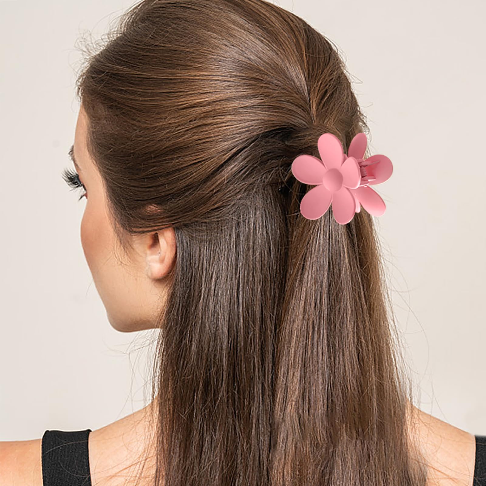 Sunolga 8piezas clips flor regalo elegante, ideal para cumpleaños