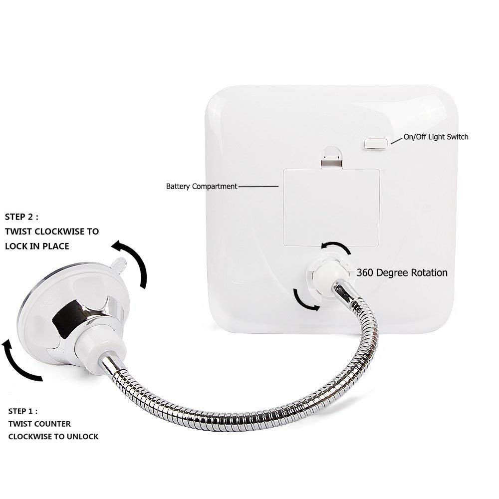 SunplusTrade LED lighting provides bright, even illumination for close-up detail tasks.