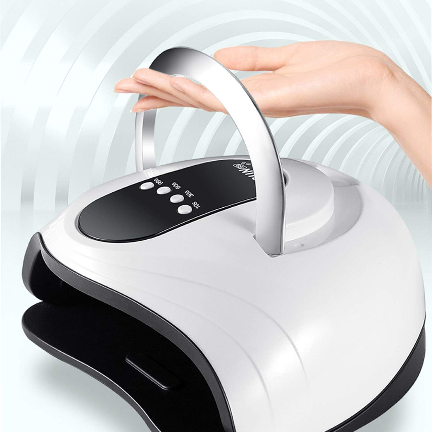 Sunrich UV Gel Nail Lamp with four timers and infrared sensor