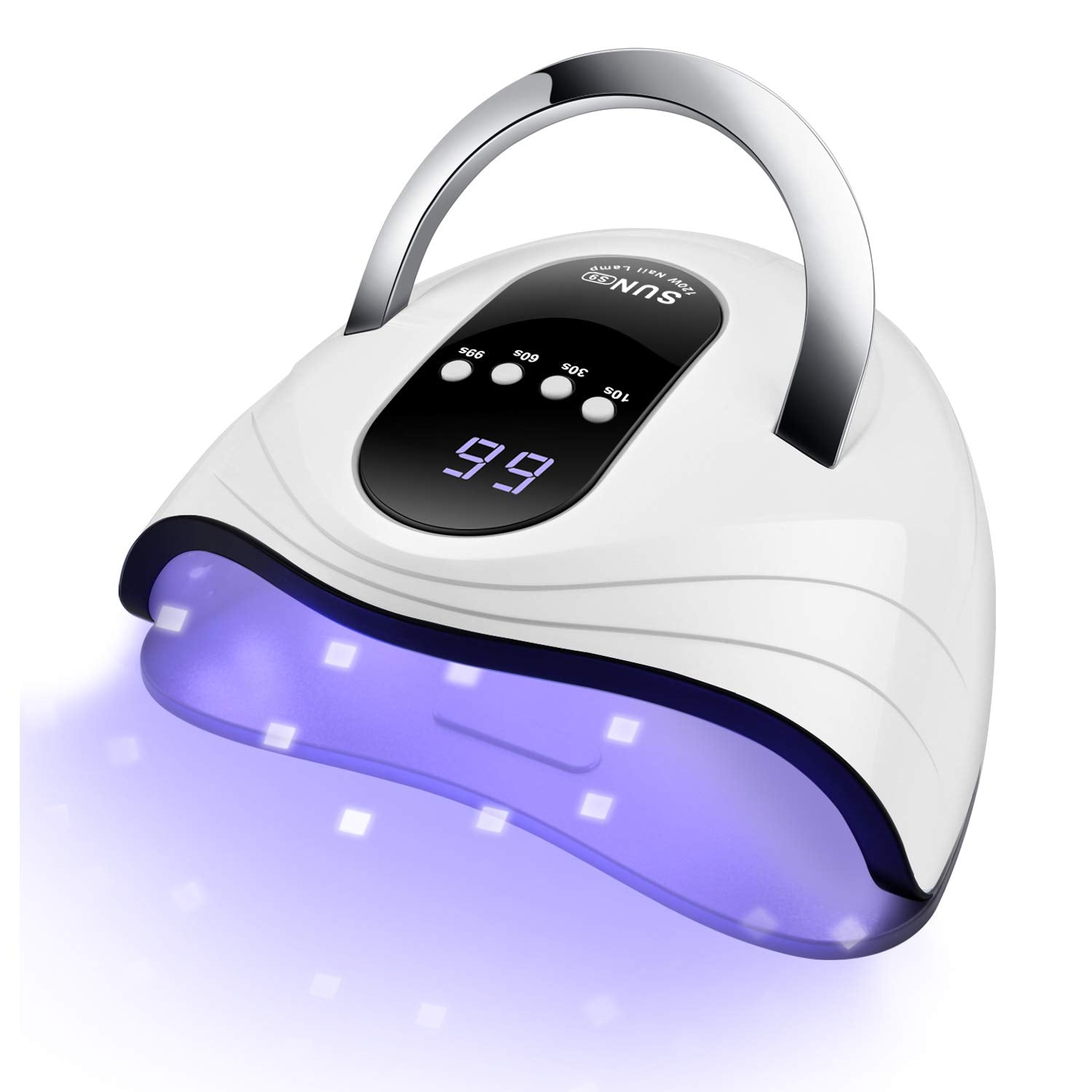 Sunrich UV Gel Nail Lamp 120W front view for efficient at-home curing