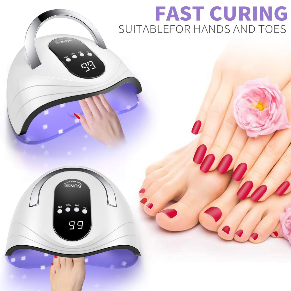 Sunrich UV Gel Nail Lamp heat dissipation holes prevent overheating