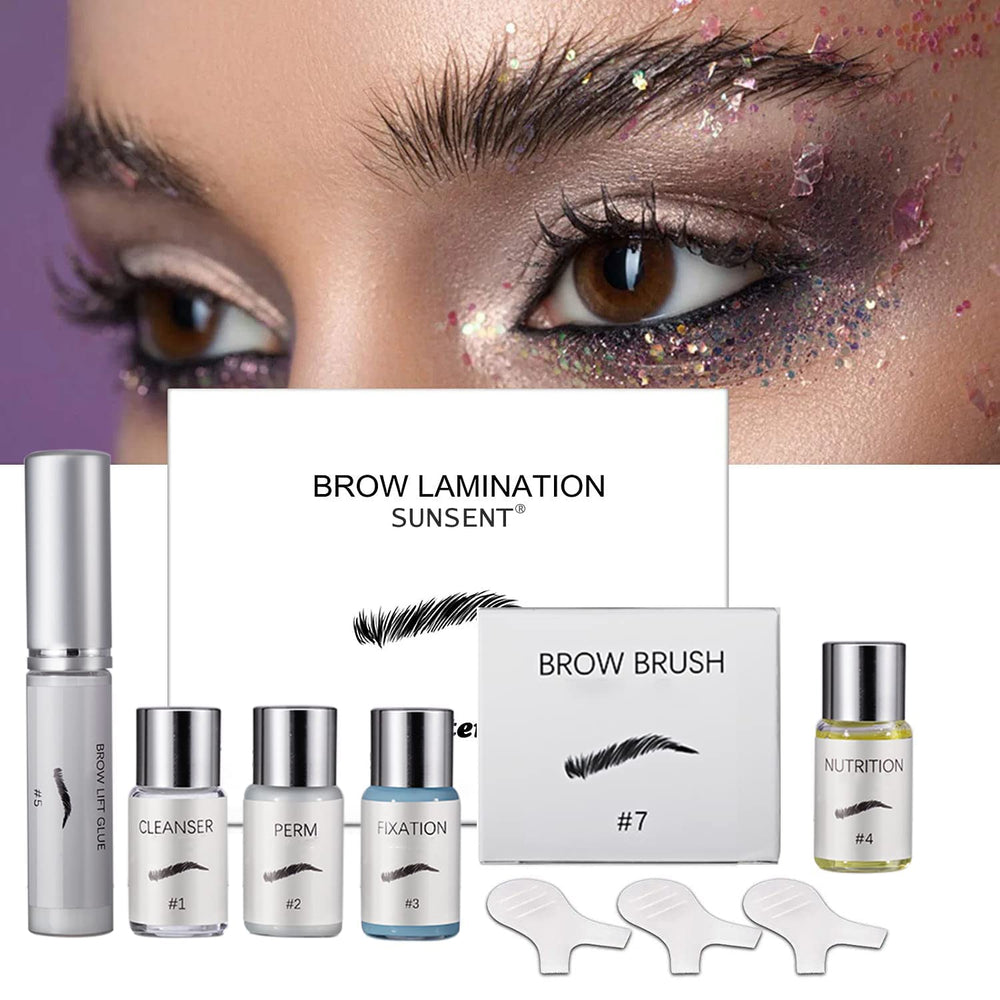 SUNSENT At-home brow styling kit ready for weddings and events