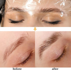 SUNSENT Brow lift effect showing defined, natural brows