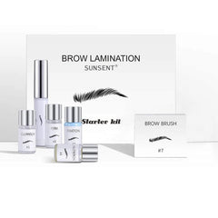 SUNSENT Eyebrow Lamination Kit package overview for at-home brow styling