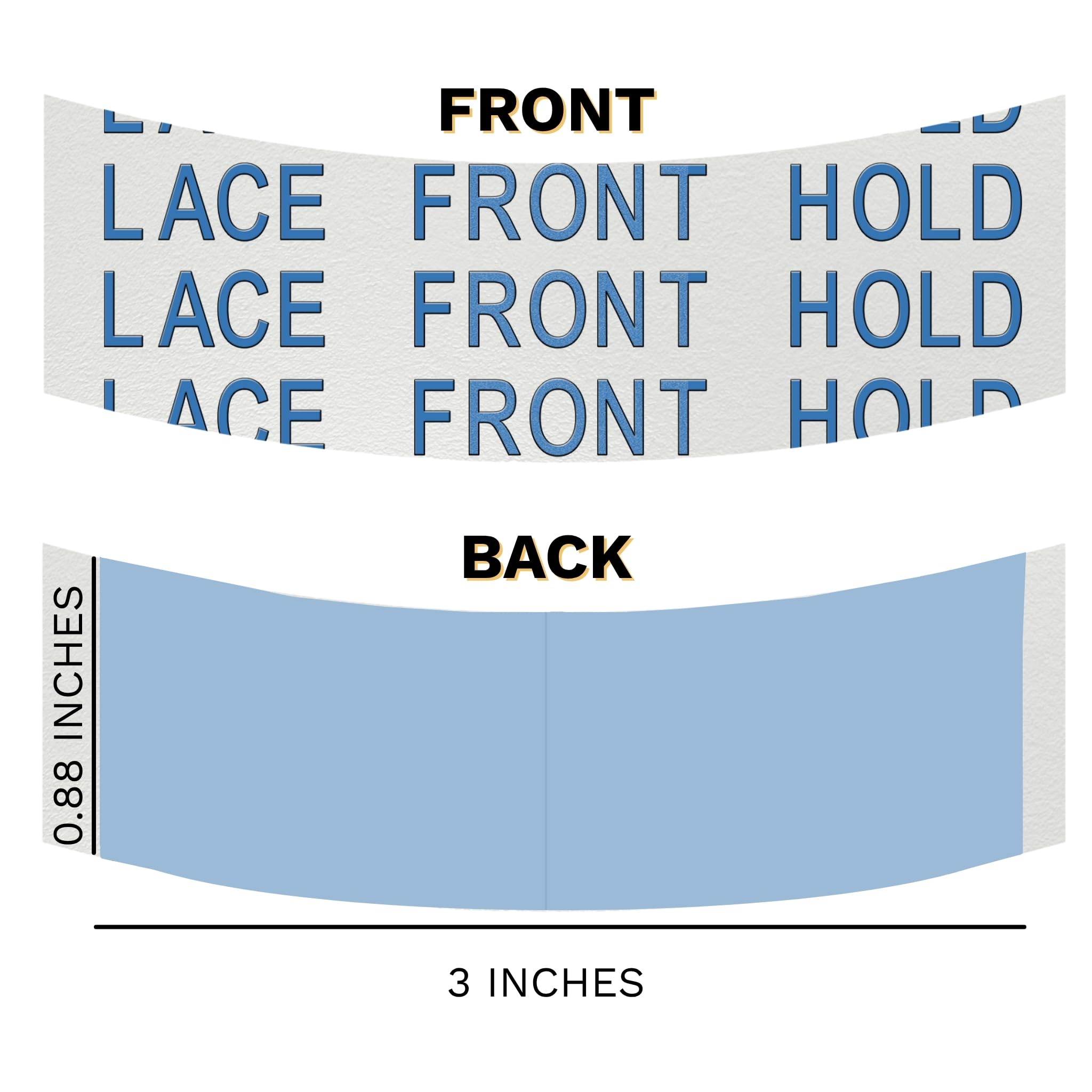 Sunshine Tape Premium Blue Liner Waterproof Hold for active wear and swimming.