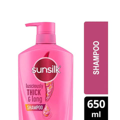 Cabello con volumen y rebote natural tras usar Sunsilk champú.