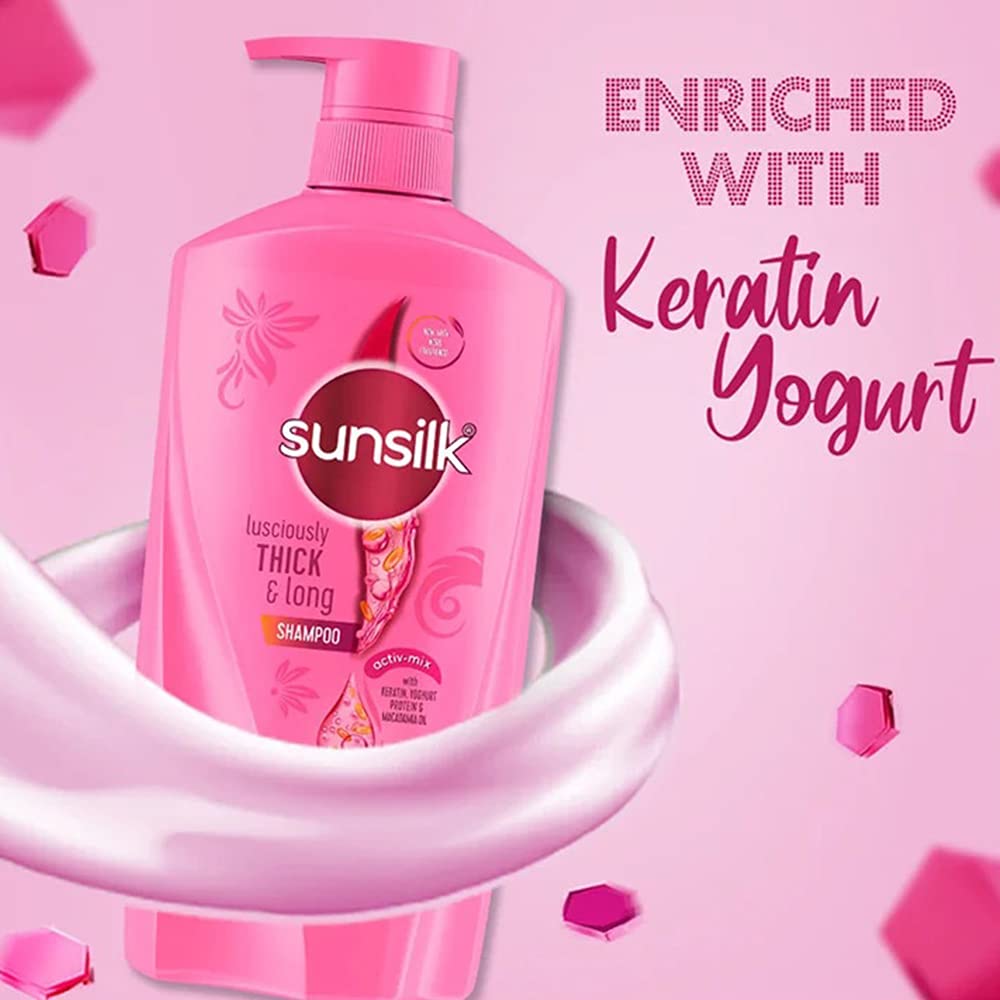 Fragancia fresca desde la primera lavada del champú Sunsilk.