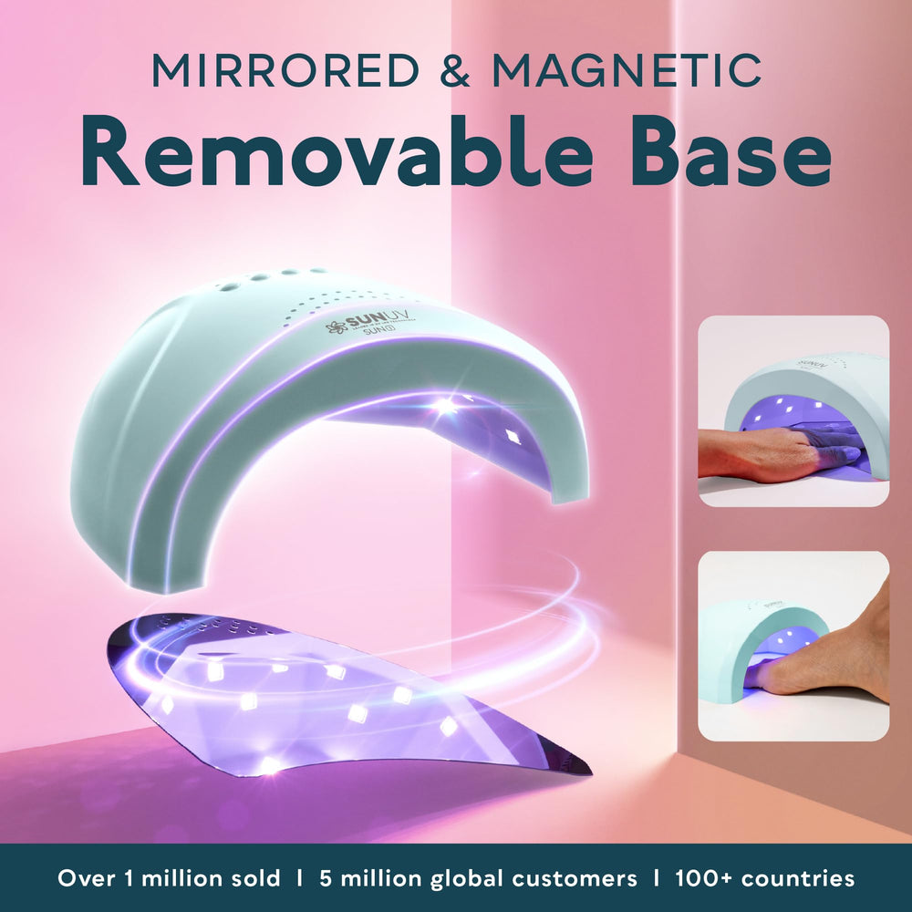 SUNUV Nail Dryer auto sensor enabling hands-free curing