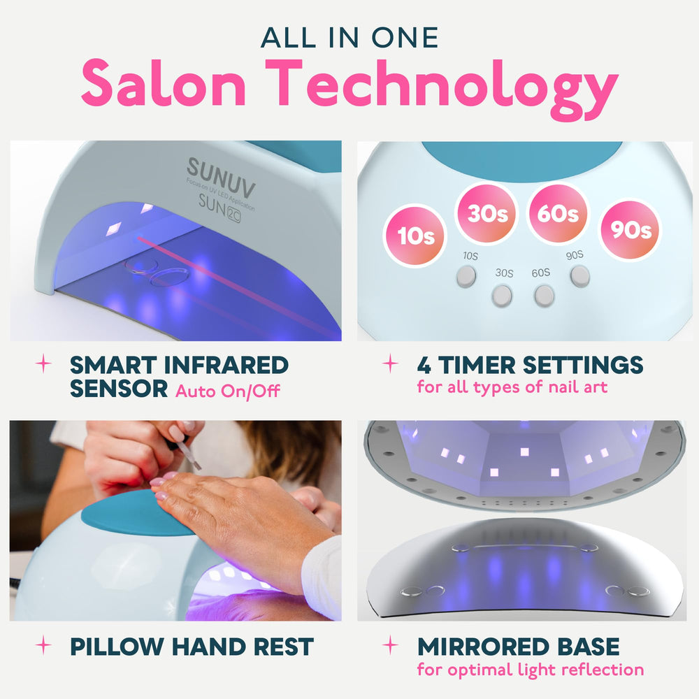 SUNUV SUN2C auto sensor activates curing quickly