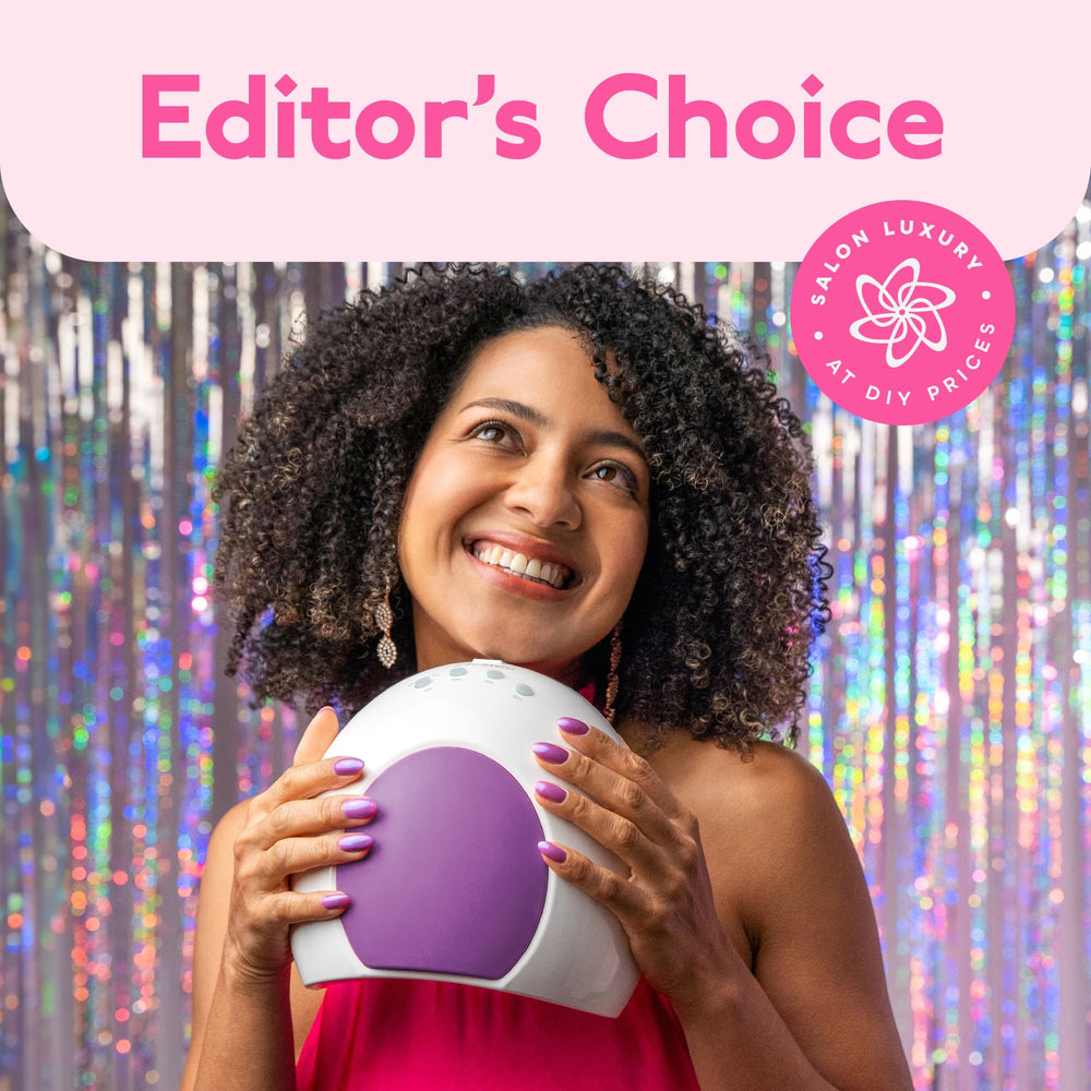 SUNUV SUN2C purple user-friendly design simplifies manicure routines.