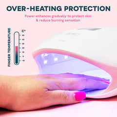 SUNUV SUN4S Pink four-timer options tailor curing duration