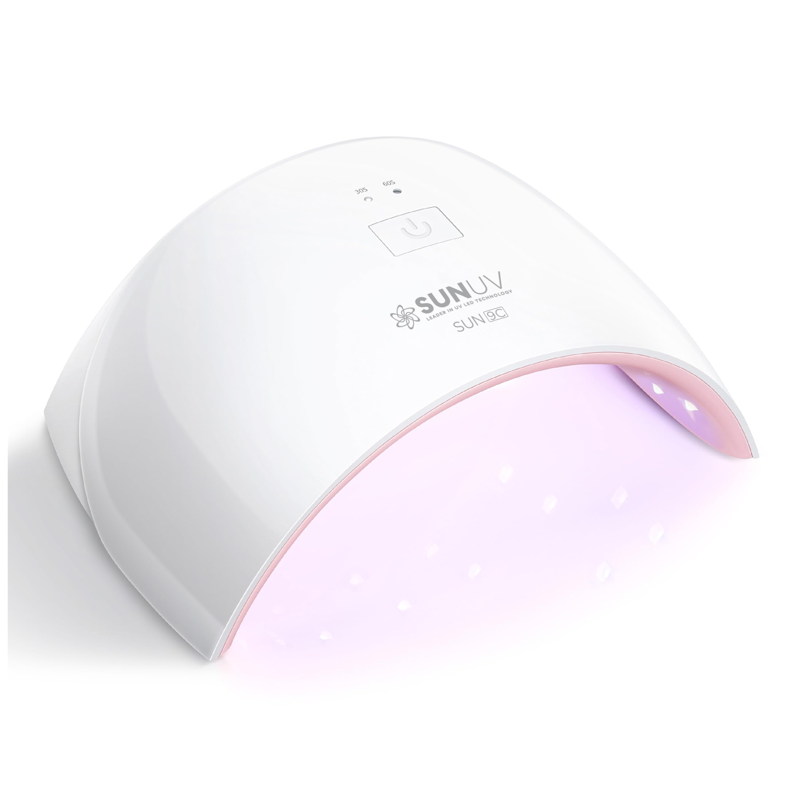 SUNUV SUN9C pink gift box, ideal for gifting a nail care set.