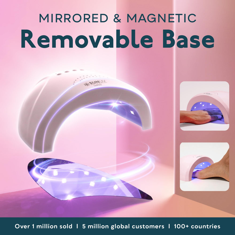 SUNUV SUNone Pink easy-clean surface supports hygienic maintenance.