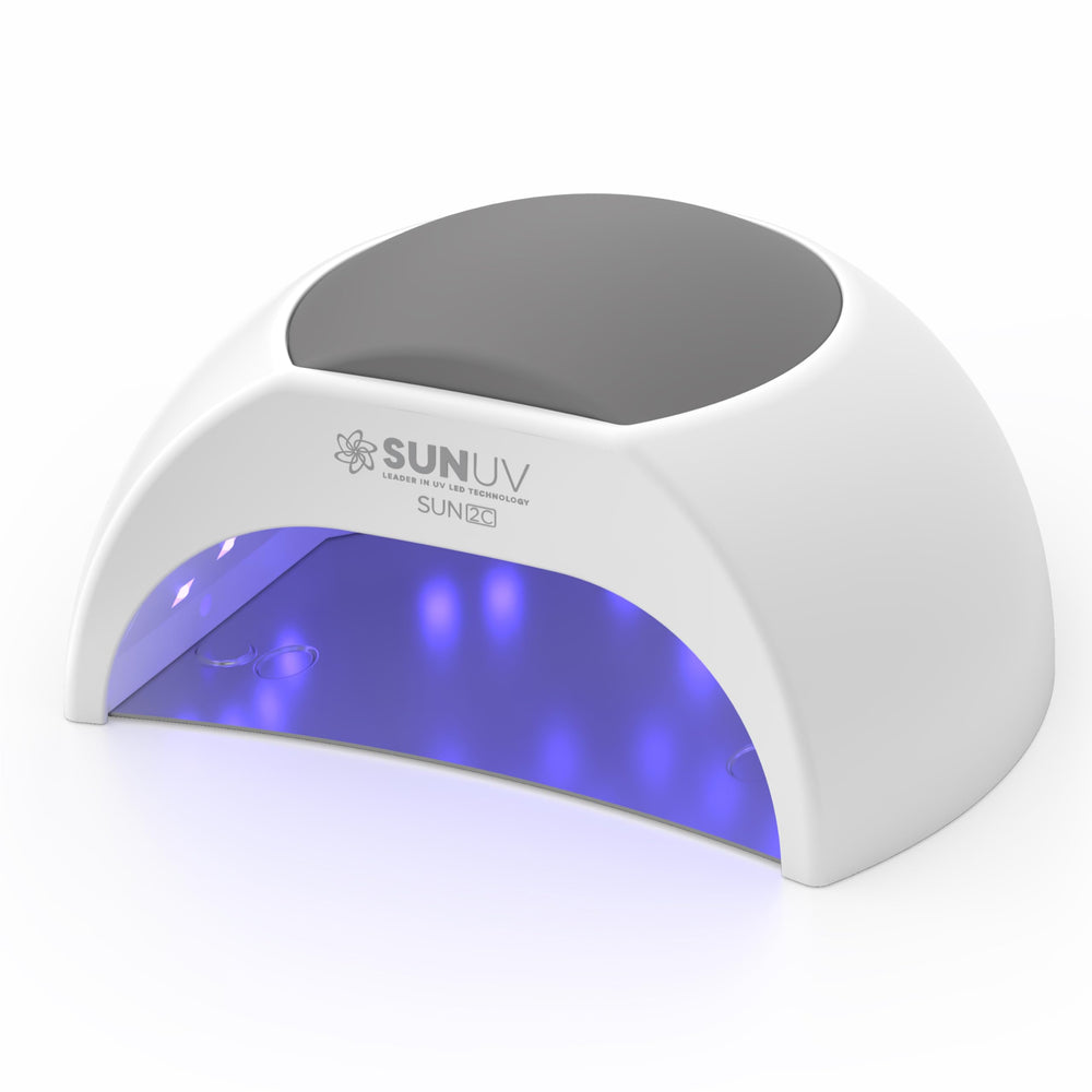 SUNUV UV LED nail lamp front view for fast, even curing at home.