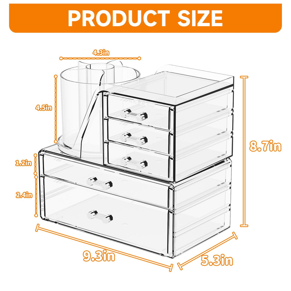 SuoXing skincare section with varied compartments for serums and moisturizers