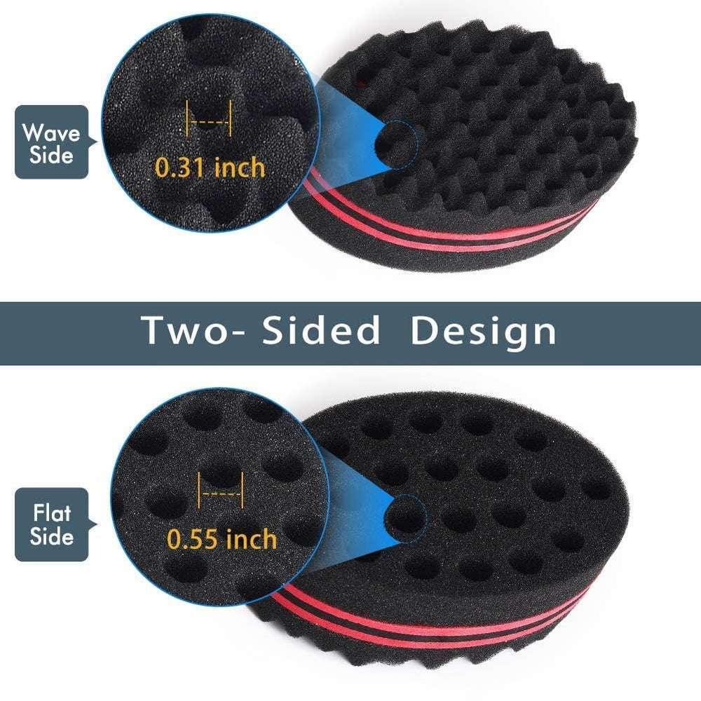 Supaze Magic Twist Sponge firm foam texture for even pressure during styling