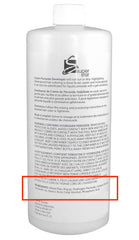 Super Star Cream Peroxide Developer 40 Volume packaging highlighting gel consistency for even application.
