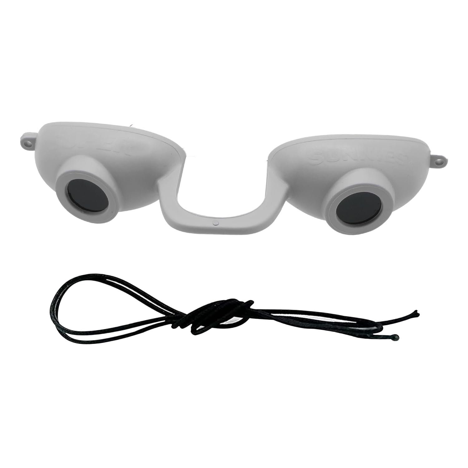 Super Sunnies EVO Flex UV eye protection with slim eye cups for tanning sessions