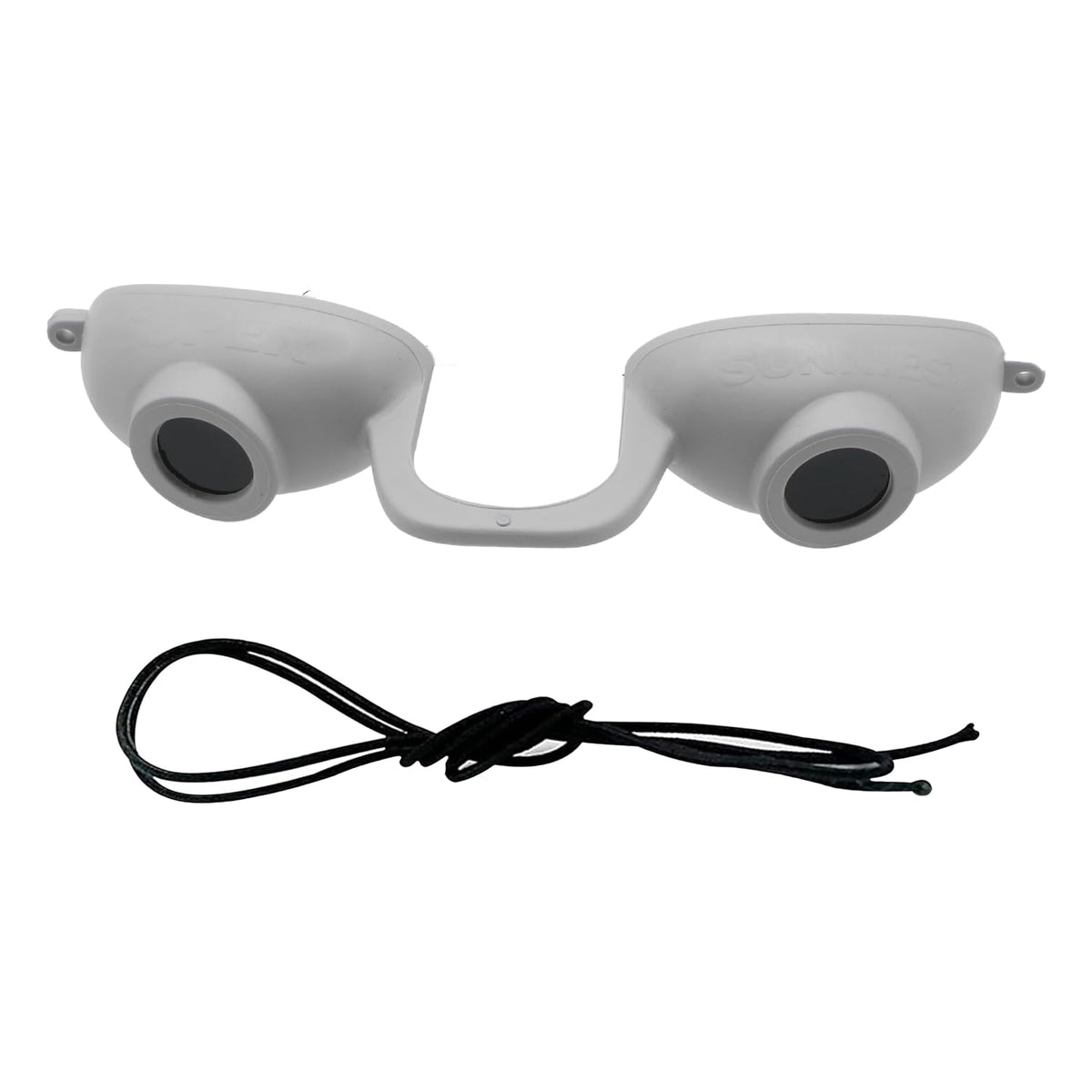 Super Sunnies EVO Flex UV eye protection with slim eye cups for tanning sessions