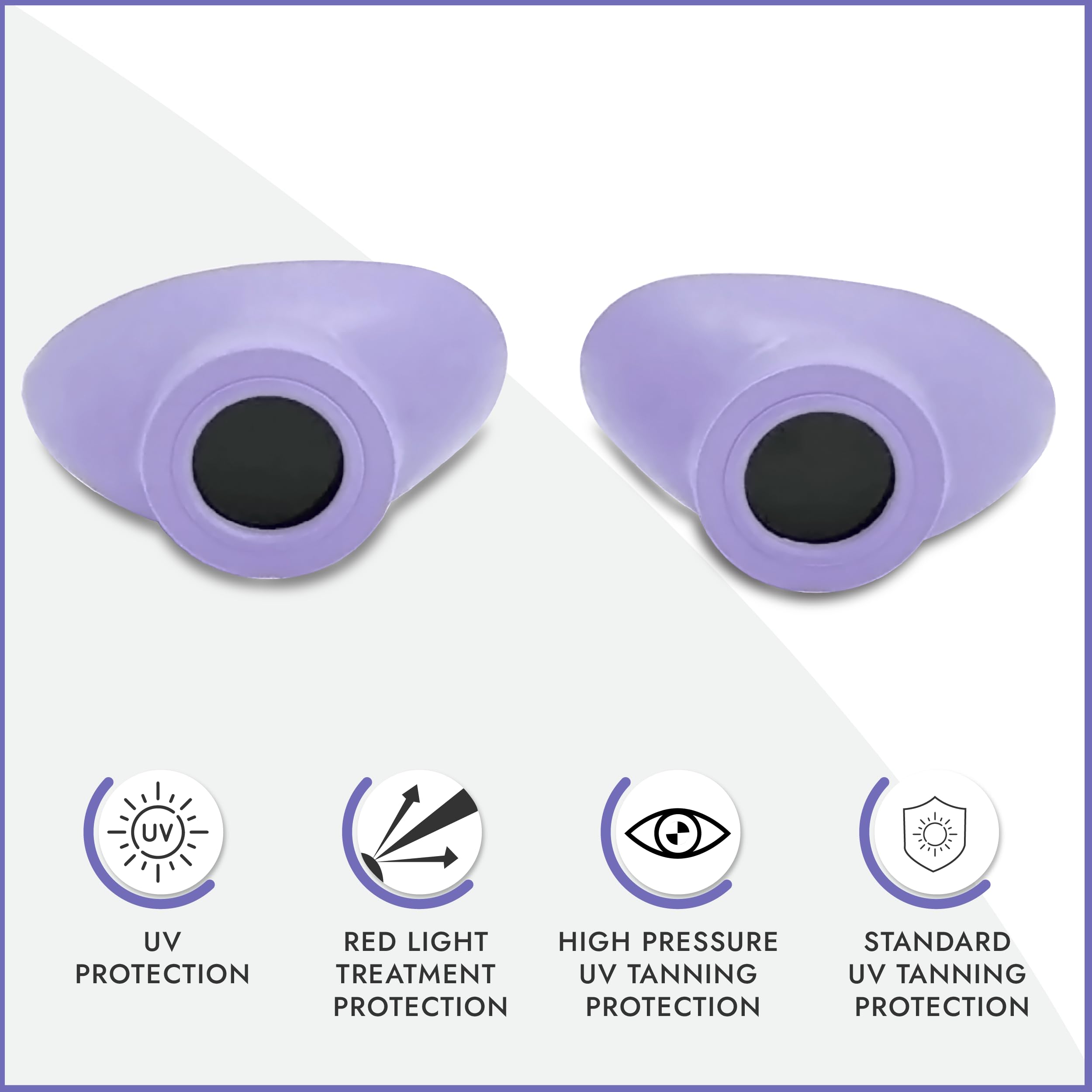 Super Sunnies tanning bed goggles shield eyes from UV light during sessions