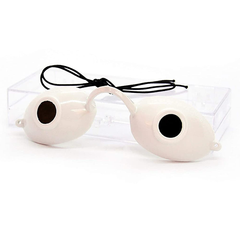 Gafas Super Sunnies protección ocular UV para sesiones de bronceado