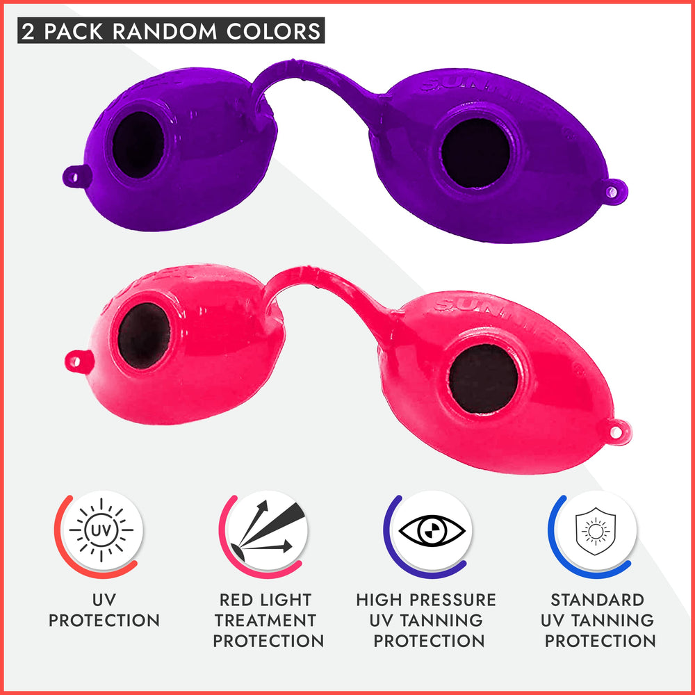 Gafas Super Sunnies UV con banda elástica para ajuste cómodo.