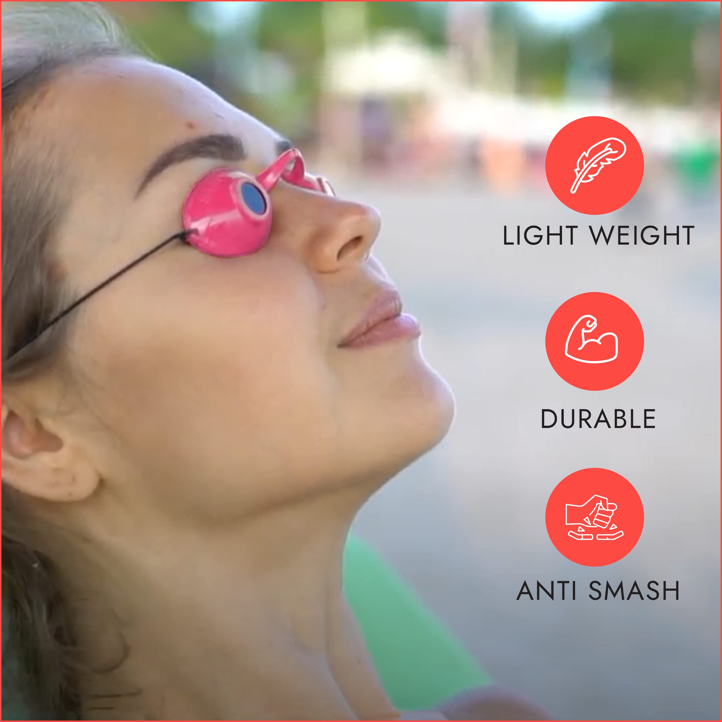 Gafas Super Sunnies UV aptas para hombres y mujeres.